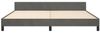 vidaXL Bettgestell ohne Matratze Dunkelgrau 200x200 cm Samt 347592 Bild 5