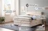 Belanoti Boxspringbett LOFT (Boxspringbett 160x200 mit Bettkasten, 7-Zonen Taschenfederkern Matratze inklusive Visco Topper), Bett 160x200 in der Farbe Beige H2/H3 Polsterbett Bild 4