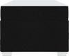 vidaXL Bettrahmen mit Matratze Schwarz 100 x 200 cm Stoff 3399168 Bild 5