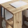 vidaXL Schreibtisch Artisan-Eiche 90 x 50 x 75 cm Holzwerkstoff 869513 Bild 4