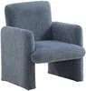 Vente-unique - MESUTO Sessel Stoff Blau - B 52,5 cm x H 61,5 cm x L 53 cm Bild 3