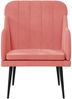 vidaXL Sessel Rosa 63x76x80 cm Samt 351457 Bild 3