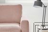 KAWOLA Ecksofa CARA Sofa Recamiere links Cord rosa 84 x 190 x 272 cm Bild 4