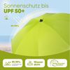 Sekey 160 cm Sonnenschirm Balkon mit Bodenhülse & Schutzhülle, Neigungs und Höhenverstellung, Sonnenschirm Strand für Balkon, Garten & Terrasse, Runder Sonnenschutz UPF 50+ Bild 4