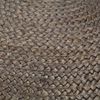 vidaXL Handgefertigter Sitzpuff Hellgrau 45 x 30 cm Jute 248081 Bild 2