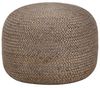 vidaXL Handgefertigter Sitzpuff Hellgrau 45 x 30 cm Jute 248081 Bild 5