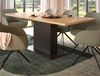 Esstisch Home-X in Eiche und grau ausziehbar 150 - 190 cm Bild 4