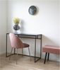 Schreibtisch >Vita< in Schwarz, Melamin - 100x75x45cm (BxHxT) Bild 2
