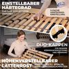 Lattenrost ERGO K, Coemo, Kopfteil manuell verstellbar, Fußteil nicht verstellbar, 2 Stück, 70x200 Doppelpack, hoher Schlafkomfort, preisgünstige Selbstmontage Bild 3