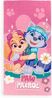 Paw Patrol Strandtuch Kinderhandtuch aus Baumwolle in Rosa, 70cm x 140cm Bild 2