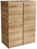 FACKELMANN MILANO Doppel Midischrank 30 cm breit, Braun hell Bild 5