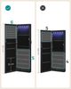 Songmics 'JJC093B01' Schmuckschrank mit Spiegel, Holz, schwarz, 37 x 10 x 120 cm Bild 4