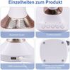 Kosmetikspiegel 1- und 5-fach Vergrößerung LED Beleuchtung Bluetoothlautsprecher Rasierspiegel Spiegel Badezimmer Tischspiegel Beleuchtet Schminkspiegel Handy Bild 4