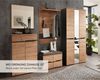 Garderoben-Set >Memphis< (3-teilig) Artisan Eiche Dekor / Graphit - 185x192x38 (BxHxT) Bild 4
