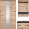 Garderoben-Set >Memphis< (3-teilig) Artisan Eiche Dekor / Graphit - 185x192x38 (BxHxT) Bild 1