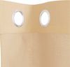 vidaXL Voile Vorhänge mit Ösen 2 Stk. Sandfarbe 4102123 Bild 5
