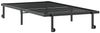 vidaXL Bettgestell ohne Matratze Klappbar Schwarz 107x203 cm Stahl 4103963 Bild 5