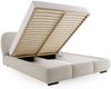 Compleo Polsterbett Wolkenbett, abgerundete Formen, Bouclé-Stoff, verschiedene Farben, TOPSELLER Stauraumbett MADE IN EU Bild 4