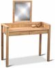 Schminktisch >Riga< in Wildeiche, Massivholz, geölt - 75x45cm (HxT) Bild 3