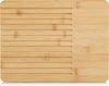ZELLER 25648 Brot-Schneidebrett, Bambus, ca. 33 x 25 x 1,2 cm Bild 2