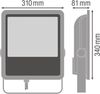 Ledvance FLUTER 165W 6500K SYM 100 SW (FLOODLIGHT LED G3) Bild 4