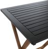 Garnitur HWC-P71, Sitzgruppe Lounge-Set Garten 2x Stuhl Tisch, Akazie Holz klappbar ~ natur-schwarz Bild 5