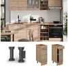 Küchenunterschrank R-Line Sonoma 30 cm ohne Arbeitsplatte Vicco Bild 2