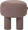 Hocker CANBY Bouclé Braun Bild 4