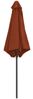 vidaXL Sonnenschirm mit Aluminium-Mast 270x246 cm Terrakotta 47349 Bild 4