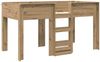 vidaXL Etagenbett für Kinder Artisan-Eiche 90 x 200 cm Holzwerkstoff 3410498 Bild 4