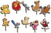 Festivalartikel Tortenstecker Torten Topper Set König der Löwen 10x Kuchendeko Kinder, (1-tlg) Bild 2