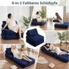 LITBIRD Schlafsofa faltbar, 4-in-1 Multifunktionssofa, Sitzsack-Sofa, Relaxsessel, 1 Teile, Spielsofa & Gästebett für kleine Räume Bild 4