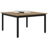 vidaXL Couchtisch Kunsthandwerk Eiche 80 x 80 x 45 cm Holzwerkstoff 892583 Bild 3