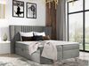 Boxspringbett 'Sagaru' Grau 180x200 cm Bild 2