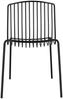 Mori Outdoor Stuhl aus Stahl schwarz ohne Armlehnen Bild 5