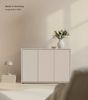 mokebo Sideboard Die Horizontale, Wohnzimmerschrank, Kommode, Beistellschrank, Anrichte in kaschmir Bild 3
