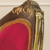 Casa Padrino Luxus Barock Esszimmer Stuhl Bordeauxrot / Braun / Gold H. 105 cm - Barock Möbel Bild 2