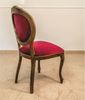 Casa Padrino Luxus Barock Esszimmer Stuhl Bordeauxrot / Braun / Gold H. 105 cm - Barock Möbel Bild 3