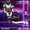 Gamer-Stuhl Gaming-Stuhl Racing-Sessel 8 Massagepunkte 150° Neigung PU-Leder Bild 3