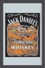 Close Up Wandspiegel Jack Daniel's Spiegel Whiskey Glas Bild 1