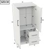 Bettkasten 70x40x135 cm mit Stauraum – vielseitiger Kleiderschrank für Kinder- und Jugendzimmer Bild 4