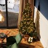 tectake Künstlicher Weihnachtsbaum Christbaum künstlich Tannenbaum 140-180cm Grün, Undekorierter/Unbeleuchteter Baum, verschiedene Größen, künstlich, Spritzguss Bild 2