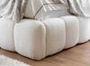 Polsterbett Doppelbett Set. 4 CARSON 120x200cm Stoff Catch Me Altweiß Bild 3