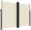 vidaXL Seitenmarkise Ausziehbar Creme 180x1000 cm 4004745 Bild 2