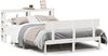 vidaXL Massivholzbett ohne Matratze Weiß 120x190 cm Kiefernholz 3305789 Bild 2
