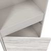 Wohnzimmer-Set >VANYA< (2-tlg.) in Kaschmir / Velho Weiß - 78x134x33 (BxHxT) Bild 5