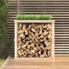 vidaXL Outdoor-Kaminholzregal 108x52x106 cm Massivholz Kiefer 822626 Bild 3
