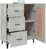 Sideboard, Kommode Betongrau 69,5x34x90 cm Holzwerkstoff j1272p Bild 4