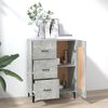 Sideboard, Kommode Betongrau 69,5x34x90 cm Holzwerkstoff j1272p Bild 3