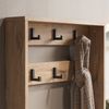 Garderobe Eliza Viking Oak 100 x 45 cm Set, 3 Teile Vicco Bild 4